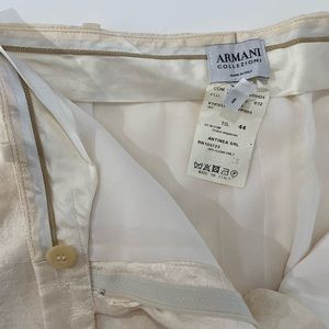 Armani Collezioni Antinea Srl Silk Pants